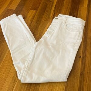 J Brand Women’s White Skinny Jeans Size 27